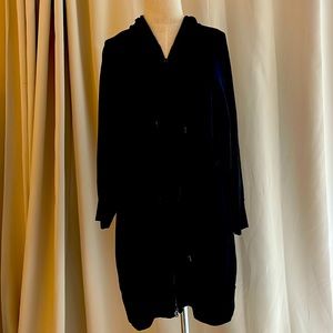 Like new Trina Turk long jersey coat, Size 4